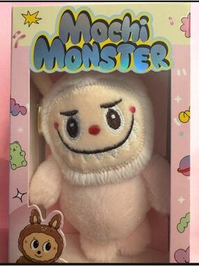 Plush Toy - Soft Pink Cute Monster